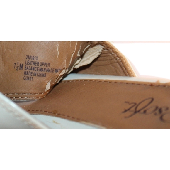 Women's Slip-On Heeled Flip-Flops - Picture 15 of 16